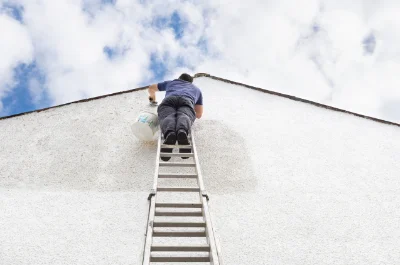Peinture extérieure à Eygalières — façades et ravalement